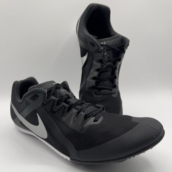 Nike Zoom Rival Track And Field Cleats Men's Black Silver Sz. 13-DC8749-001 New - Picture 7 of 7